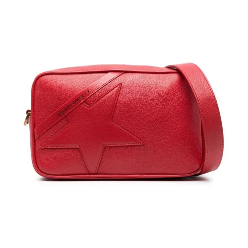 Golden Goose , Red Mini Star Leather Crossbody Bag ,Red female, Sizes: ONE SIZE
