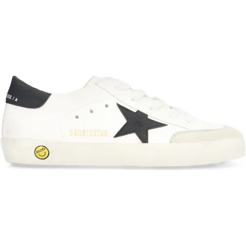 Golden Goose , Super-Star low-top sneakers ,White female, Sizes:
