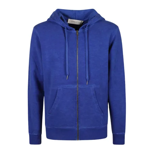 Golden Goose , Sweatshirts & Hoodies ,Blue male, Sizes: