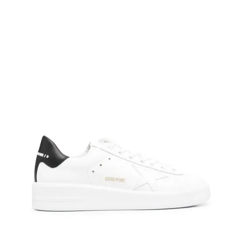 Golden Goose , White Purestar Sneakers with Star Detail ,White female, Sizes: