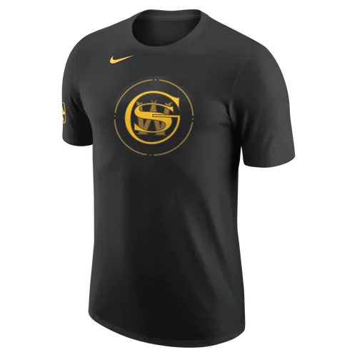 Golden State Warriors City Edition Men's Nike NBA T-Shirt - Black - Cotton