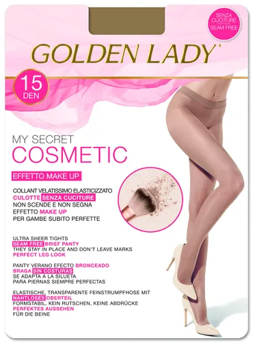 Goldenlady Women's Mysecret 15 Cosmetic Hold-Up Stockings