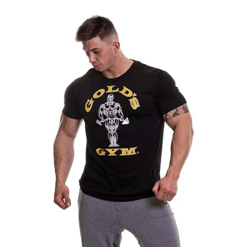 Gold's Gym Mens Ggtop009 Hooded Long Sleeve Top T-Shirt