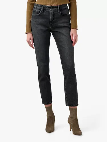 Good American Classic Straight Cut Jeans, Black - Black - Female