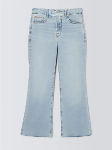 Good American Crop Mini Bootcut Jeans, Indigo 715 - Indigo 715 - Female