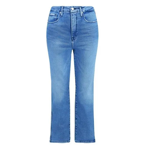GOOD AMERICAN Good Curve Straight Leg Jeans - Blue