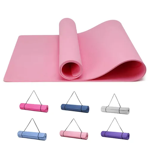 Good Nite Yoga Mat Exercise Fitness 6mm Mat Extra Thick