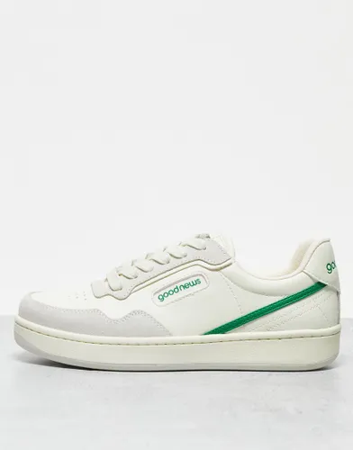 Goodnews Mack trainers in white green