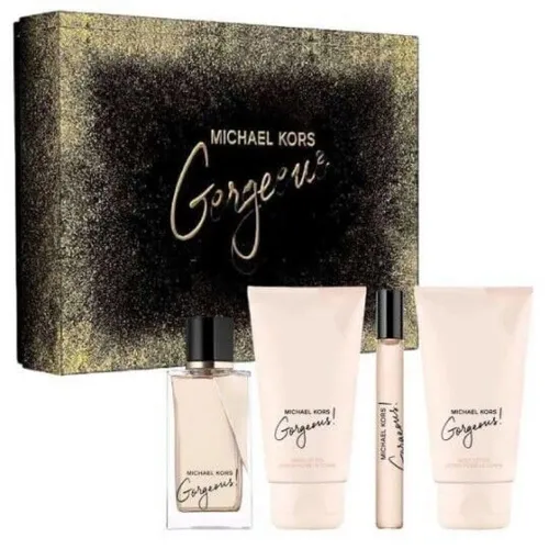 Gorgeous by Michael Kors for Women - 4 Pc Gift Set 3.4oz