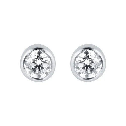 Gossamer 18ct White Gold 0.33cttw Diamond Stud Earrings