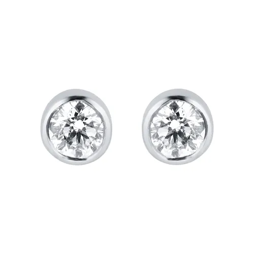 Gossamer 18ct White Gold 0.33cttw Diamond Stud Earrings