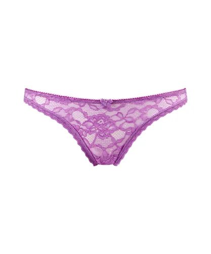 Gossard Womens Lace Bikini - Violet