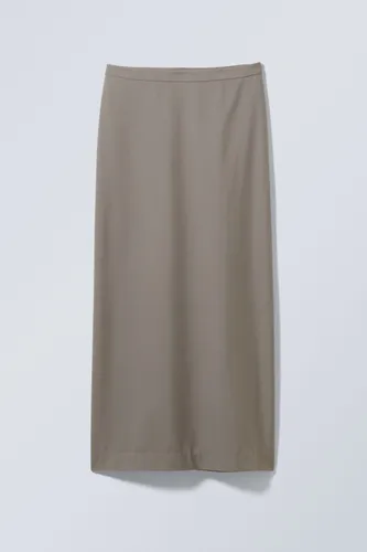 Grace Long Skirt - Grey
