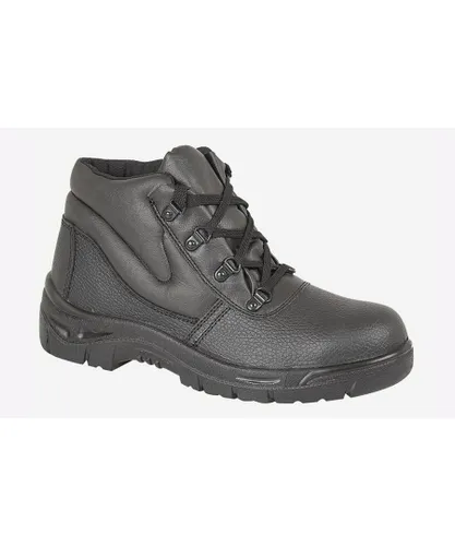 Grafters Condor Safety Boot Leather Mens - Black