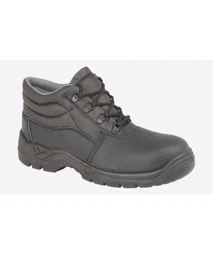 Grafters Redwood Safety Boots Mens - Black