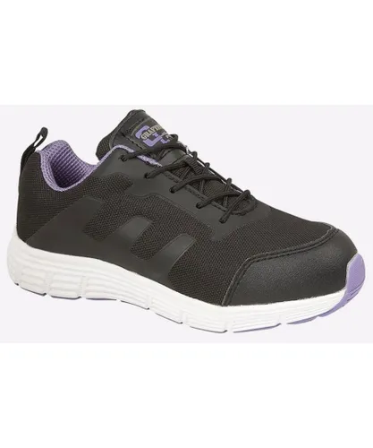 Grafters Rostock Work Trainers Womens - Black