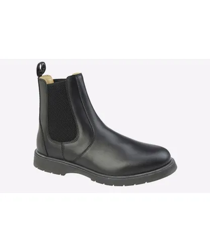 Grafters Weston Chelsea Boots Mens - Black