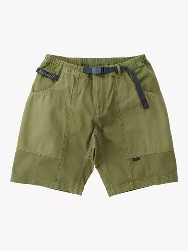 Gramicci Gadget Organic Cotton Relaxed Fit Shorts, Olive - Olive - Male
