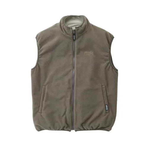Gramicci , Green Reversible Fleece Vest ,Green male, Sizes: