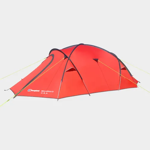 Grampian 3 Tent - Red, Red