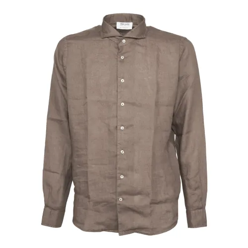 Gran Sasso , Casual Shirts ,Beige male, Sizes: