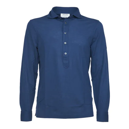 Gran Sasso , Polo Shirt ,Blue male, Sizes: