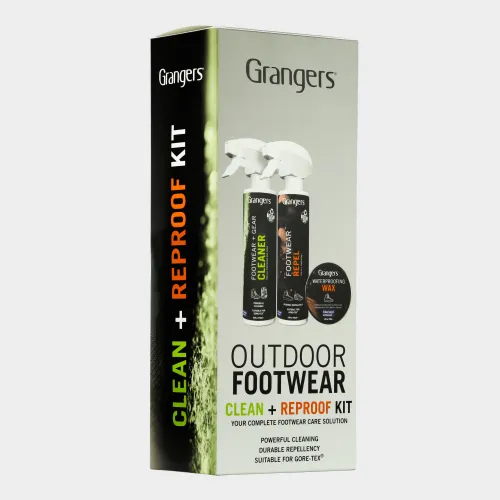 Grangers Outdoor Footwear Clean + Reproof Kit - No Colour, No Colour