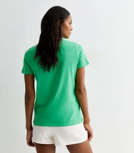 Green Cotton T-Shirt New Look