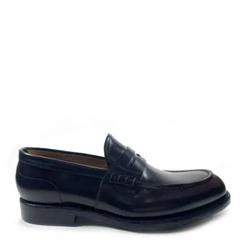 Green George , Handmade Black Leather Moccasin ,Black male, Sizes: