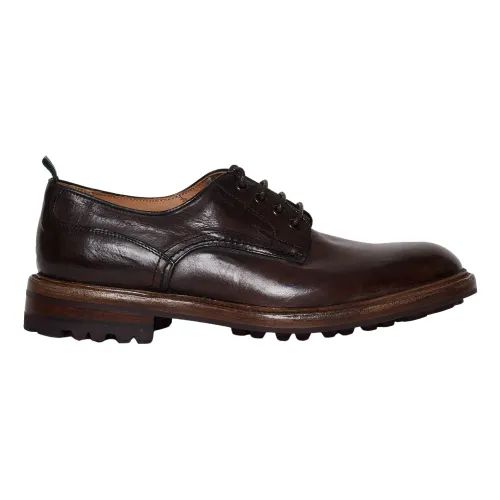 Green George , Shoe linked to derby ,Brown male, Sizes: