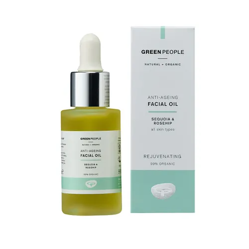 Green People Anti-Ageing Facial Oil 30ml | Natural &
