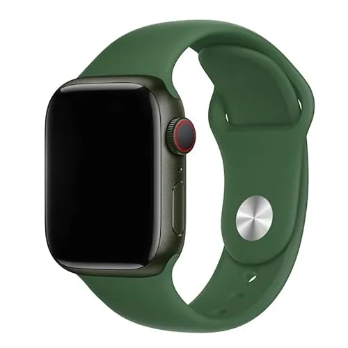 Green Sport Series Rubber Band for Apple Watch
