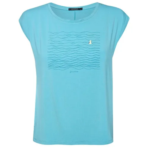 GreenBomb - Women's Animal Seagull Waves Timid - Tops - T-shirt