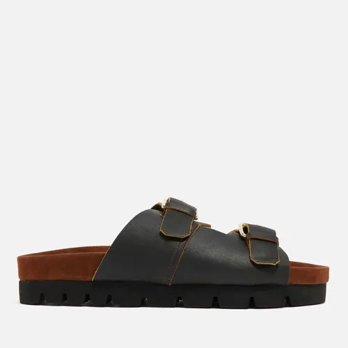 Grenson Flora Leather Double Strap Sandals - UK