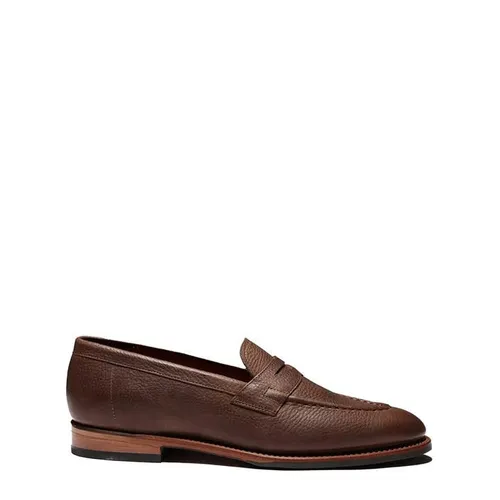 GRENSON Floyd Penny Loafers - Brown