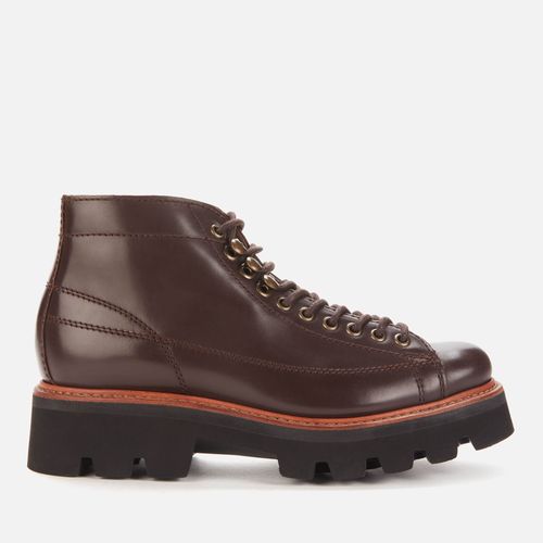 Grenson Women's Annie Leather Monkey Boots - Brown Colorado - UK 4