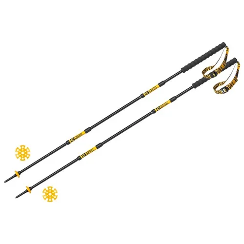 Grivel - Trail 3 - Walking poles size 122 cm, yellow/black