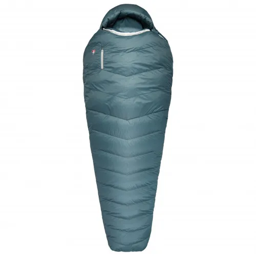 Grüezi Bag - Biopod Down Hybrid Ice Cold - Down sleeping bag size 180 cm, grey