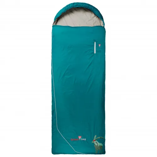 Grüezi Bag - Biopod Wolle Goas Comfort Links - Synthetic sleeping bag size 191 cm, blue