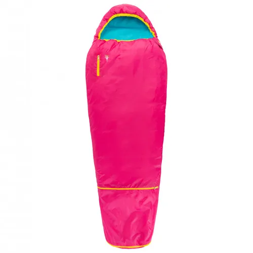 Grüezi Bag - Kid's Colorful Grow - Kids' sleeping bag size 140-180 x 65 x 45 cm, pink