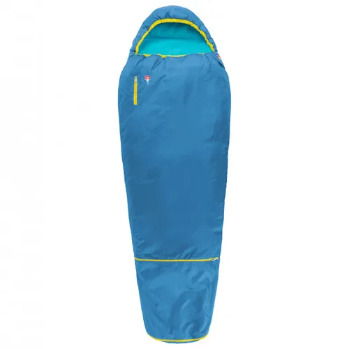 Grüezi Bag - Kids Grow Colorful Water - Kids' sleeping bag size 155 cm, blue