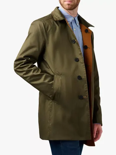 Guards London Montague Reversible Raincoat - Tan/Green - Male
