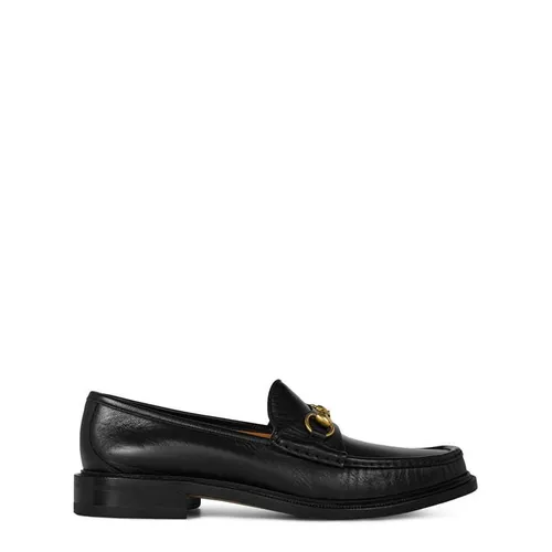 GUCCI 1953 Horsebit Leather Loafers - Black