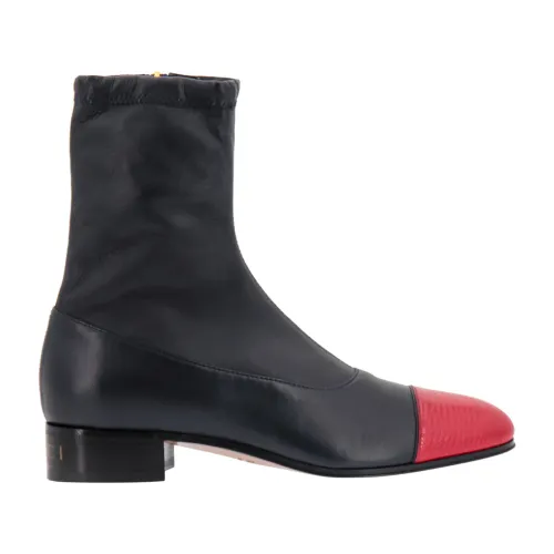 Gucci , Ankle Boots ,Blue male, Sizes: