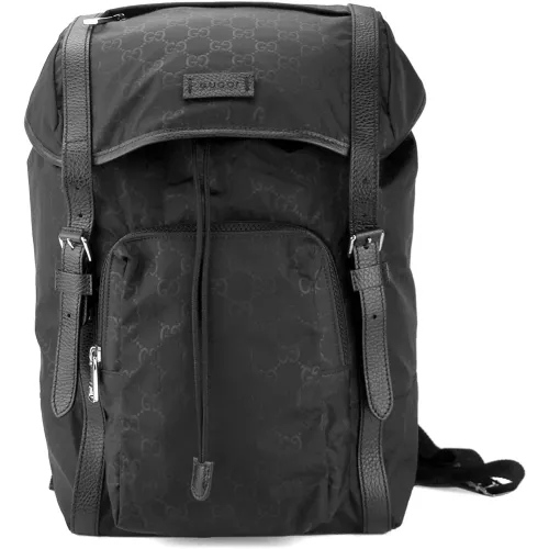 Gucci , Backpack ,Black male, Sizes: ONE SIZE
