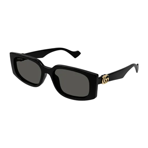Gucci , Black Sunglasses for Women ,Black female, Sizes: