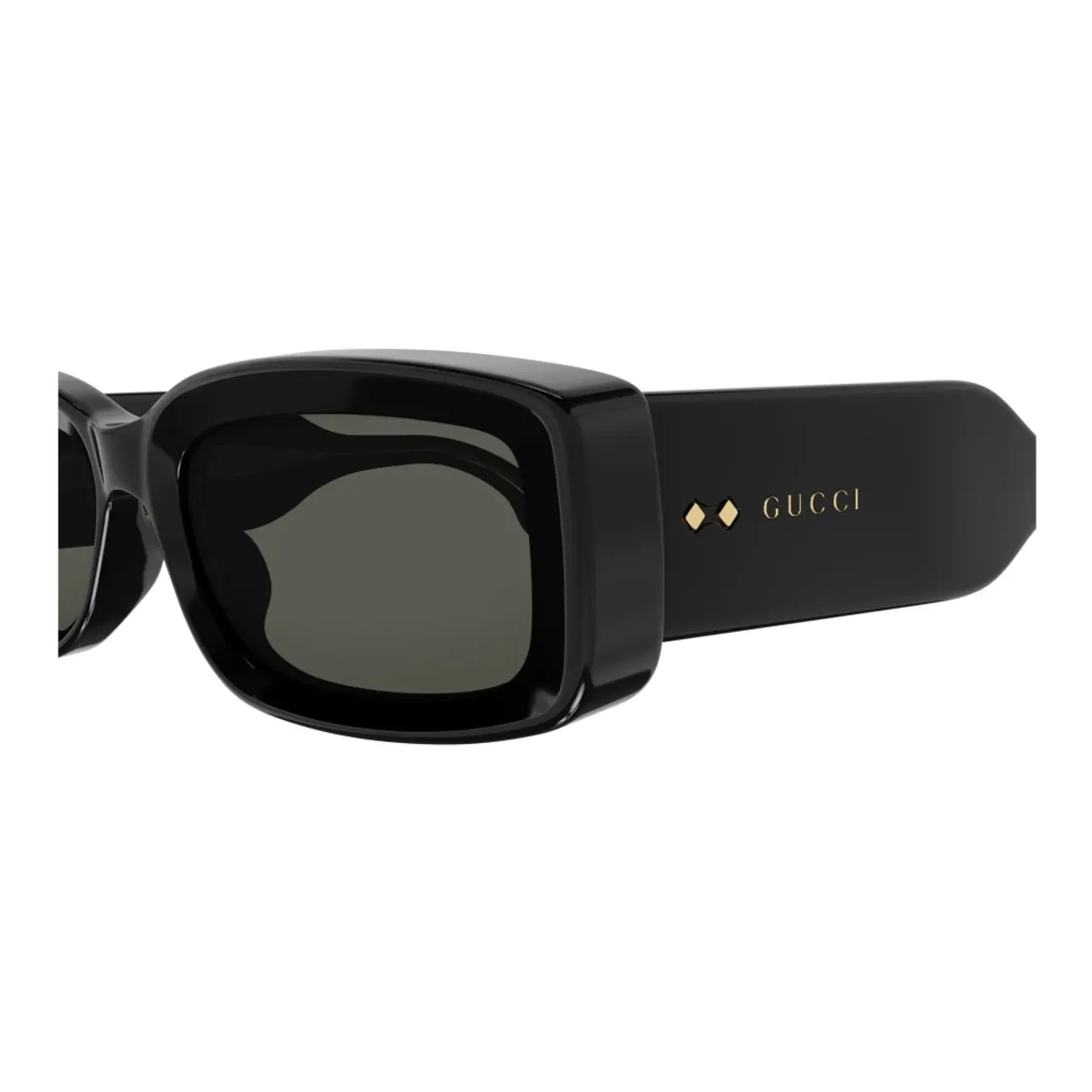 Gucci , Black Sunglasses, versatile and stylish ,Black female, Sizes: