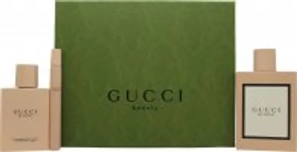 Gucci Bloom Gift Set 100ml EDP + 100ml Body Lotion + 10ml EDP