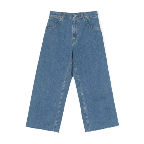 Gucci , Blue Kids Jeans ,Blue male, Sizes: