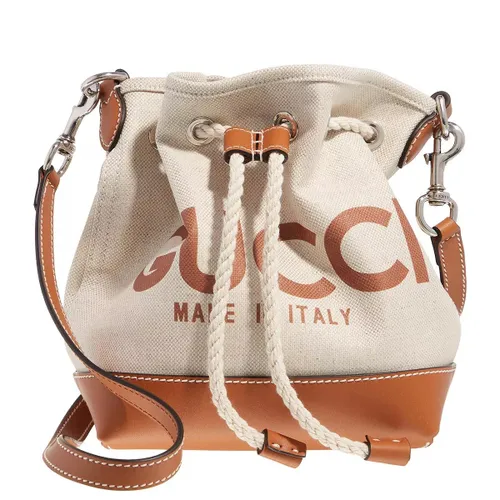 Gucci Bucket Bags - Mini Shoulder Bag - beige - Bucket Bags for ladies